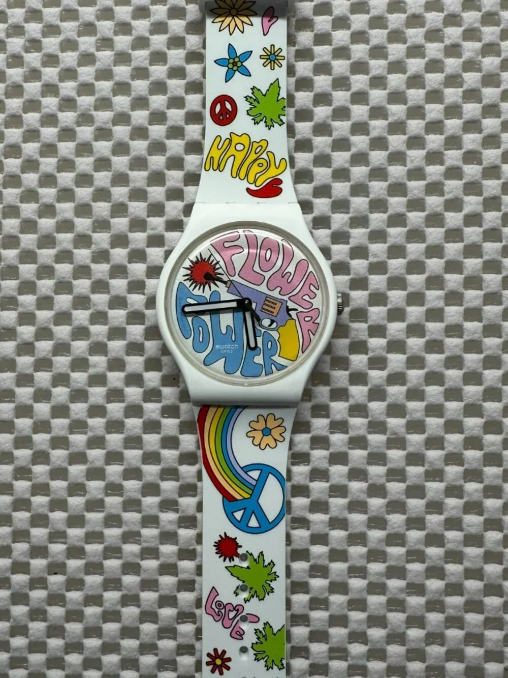 Swatch Watch Power of Peace SO32W107 Contemporary